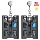 Retractable Badge Holder hard Plastic Id Badge Holder With Metal Clip And Reel