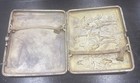 Antique Russian        Imperial Silver 84 Cigarette Tobacco Case Box 