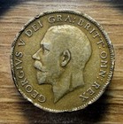 1922 Sixpence Great Britain - Actual Silver Coin Shown - Free Shipping Inf76