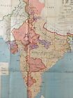1950 Map Political Divisions In New Republic- Survey Of India 36in X 34 50in