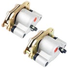 New Front Brake Calipers Set For Polaris Trail Boss 250 1988-1992 With Pads