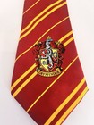 Harry Potter Gryffindor Tie Red Gold Striped Costume Party Halloween Necktie