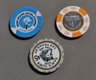 Lot Of Vintage Casino Gaming Chips From Las Vegas Nevada