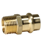 10 Pack Xfitting 1 2  Press Male Adapter  1 2  Press Fit Male   Lead Free Brass