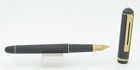 Pilot Tiger 600 Black Fluted   Gold Fountain Pen - Fine Nib - 1970 s -new
