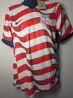 Nike Usa National Team Soccer Jersey Red White Size  l 