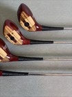 Macgregor Tourney Velocitized Driver Persimmon Fairway Wood Set 4 Clubs