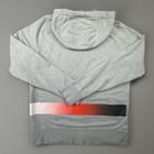 Nike Track   Field Gray Full Zip Hoodie Men s L Jersey Graphic Print Hooded -302