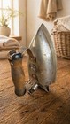 Vintage Westinghouse Automatic Iron La-6 Wood Handle Antique 110v Farmhouse