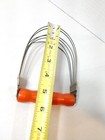 Vintage Androck Pastry Blender Flour Masher Red Wood And Metal Made In Usa