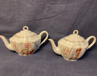 King Edward Vii Queen Alexandra 1902 Coronation Set Teapots Porcelain China Vtg