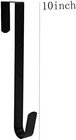 10 Wreath Hanger For Front Door  Steel Over-the-door Hook For Holiday Decoration