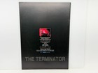The Terminator  1984  Vintage Japanese Movie Program     Schwarzenegger  Hamilton