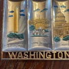 Vintage Washington D c  Souvenir Tin Tray Made In Japan
