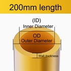 Brass Tube 2mm 3mm 4mm 5mm 6mm 7mm 8mm 9mm 10mm 11mm 12 To 80mm O d X 200mm Long
