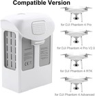 2-pack Dji Phantom 4 Pro Advanced Rtk Intelligent Flight Compatible Battery