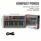 Rockjam 25-key Rechargeable Usb Midi Keyboard Controller     Mini Piano Keyboard