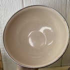 Vintage Heartland International Enamelware Mixing Bowl Farm House 8 5  Flawed