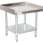 24  X 24  Heavy Equipment Stand W  Casters Stainless Steel Work Table Commercial
