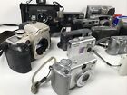 Lot Of Digital   Film Cameras Sony Power Shot Canon Eos Olympus Samsung Polaroid