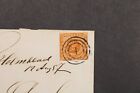 Denmark 1857 Cover   Great Copenhagen Crisp Ring Cancel - L42005