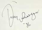 Dizzy Gillespie Signed Autographed 4 x 6  Index Card Jazz Trumpeter   Bandleader