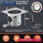 Upgraded Fire Burn Pot Replacement Parts For Pit Boss And Traeger Wood Pellet Gr