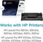 Hp 148x Black Laserjet Toner Cartridge   W1480x Laserjet Pro 4001  Mfp 4101