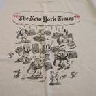 Vtg The New York Time Adult Shirt Newspaper Journalism Xl Single Stitch 90s