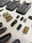 Micro Machines Lcac Hovercraft 1 700 Military Miniature Lav  Plastic Tanks Lot