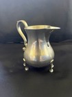 Vintage Williamsburg By Stieff Pewter Creamer Pot   Open Sugar Bowl