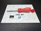 Snap-on Tools Usa New Red Hard Handle Ratcheting Screwdriver Ssdmr4b