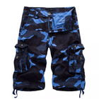 Mens Cargo Combat Shorts Casual Half Pants Army Camouflage Military Shorts