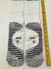 Miami Dolphins Team Issued Nike Aqua navy Game Socks Size  2xl New 