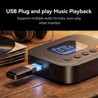 Bluetooth 6 0 Receiver Adapter Wireless Audio 3 5mm Aux Rca For Car Home Stereo