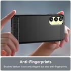 For Samsung Galaxy A25 5g Phone Case  Shockproof  Scratch Resistant Black