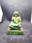Authentic Pharaonic Statue Rare Egyptian Artifacts Of Egyptian Sitting Scribe Bc