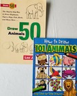 2 How To Draw Animals Books Step By Step Drawing 101 Animals And 50 Animals 