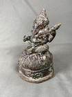Anitique Bronze Ganesha Statue 6    Ganesh Deity God Elephant Statue