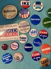 Lot Of Vintage Political Campaign Buttons Both Regional Northwest  national    