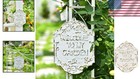 Beautiful Cast Iron Welcome Plaque - Rustic White