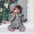 Realistic Reborn Baby Dolls Handmade Girl Doll Vinyl Silicone Newborn Kids Gift