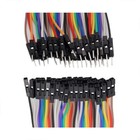 Multicolored Breadboard Jumper Wire Dupont Kit For Arduino  Raspberry Pi  120   