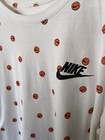 Vintage Nike Go The Extra Smile Swoosh Rare All Over Print T-shirt Size Large