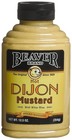 Beaver Brand Dijon Mustard With Wine  12 5-ounce Squeezable Bottles  pack Of 6 