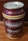 2025 Nfl Kickoff Bud Light Washington Commanders  12 Oz  Can  Empty  Bottom Open