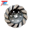 4-1 2  Diamond Concrete Grinding Wheel For Angle Grinder Segment Wheels Cup