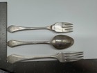 Vintage Hotel 3 Raben Munchen Munich Germany Silverplate Spoon   Forks