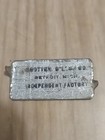 Yankee Girl Antique Tin Chewing Tobacco Seal Tag Tobacciana