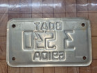 1969 Idaho Boat License Plate